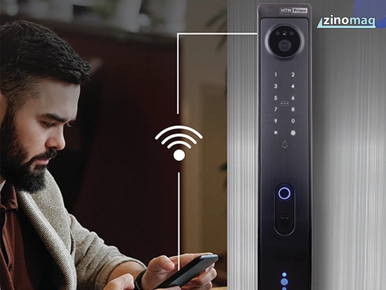دستگیره هوشمند و اتصال به خانه هوشمند (Smart Home Integration)